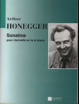 Sonatine - Arthur Honegger - Clarinet Salabert Editions