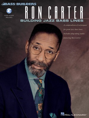 Ron Carter - Building Jazz Bass Lines - Double Bass Hal Leonard Bass Online Audio