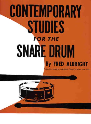 CONTEMPORARY STUDIES FOR SNARE DRUM - ALBRIGHT - Warner Bros