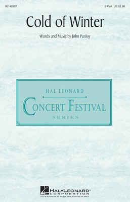 Cold of Winter - John Purifoy - 2-Part Hal Leonard Octavo