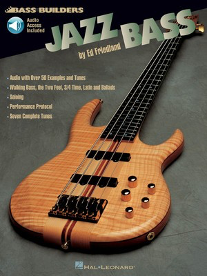 Jazz Bass - Bass Guitar Ed Friedland Hal Leonard Bass TAB Sftcvr/Online Audio