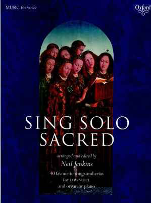 Sing Solo Sacred - Classical Vocal Low Voice Oxford University Press