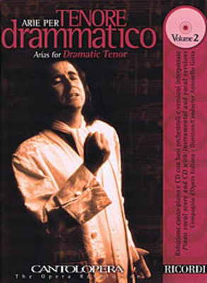 Cantolopera: Arie Per Tenore Drammatico Vol. 2 - Various - Classical Vocal Tenor Ricordi Vocal Score