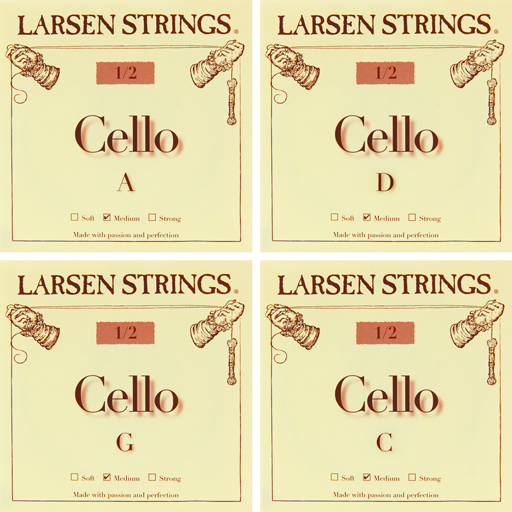 Larsen Cello String Set 1/2 Size