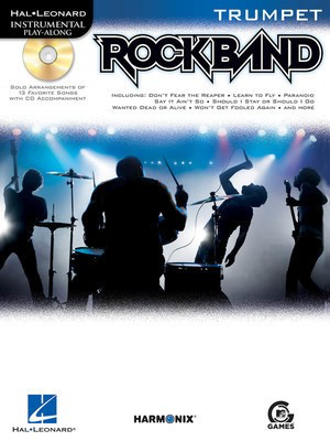 Rock Band - for Trumpet - Various - Trumpet Hal Leonard Trumpet Solo /CD