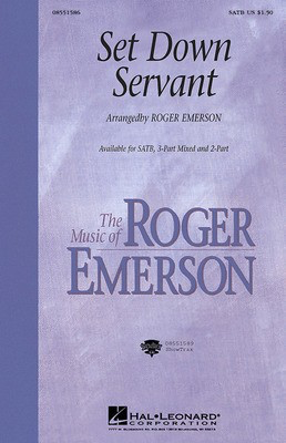 Set Down, Servant - ShowTrax CD - Roger Emerson Hal Leonard ShowTrax CD CD