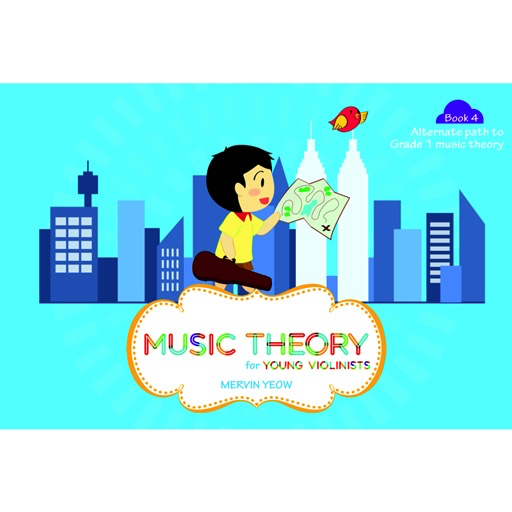 Music Theory for Young Violinists Book 4 - Theory Book b y Yeow Sniper Pitch