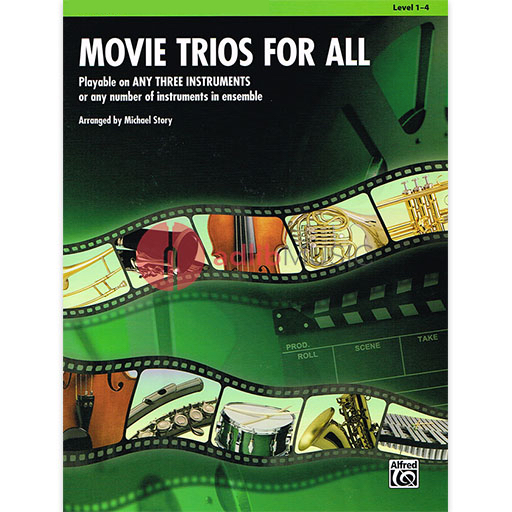 Movie Trios for All - Horn - Various - Michael Story - Alfred Music