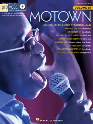 Motown - Pro Vocal Men's Edition Volume 38 - Vocal Hal Leonard