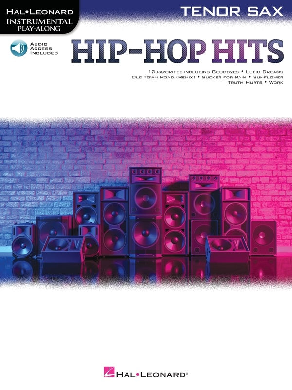 Hip-Hop Hits - Tenor Saxophone/Audio Access Online Hal Leonard 328211