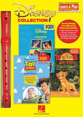 Disney Collection - Learn & Play Recorder Pack - Various - Recorder Hal Leonard