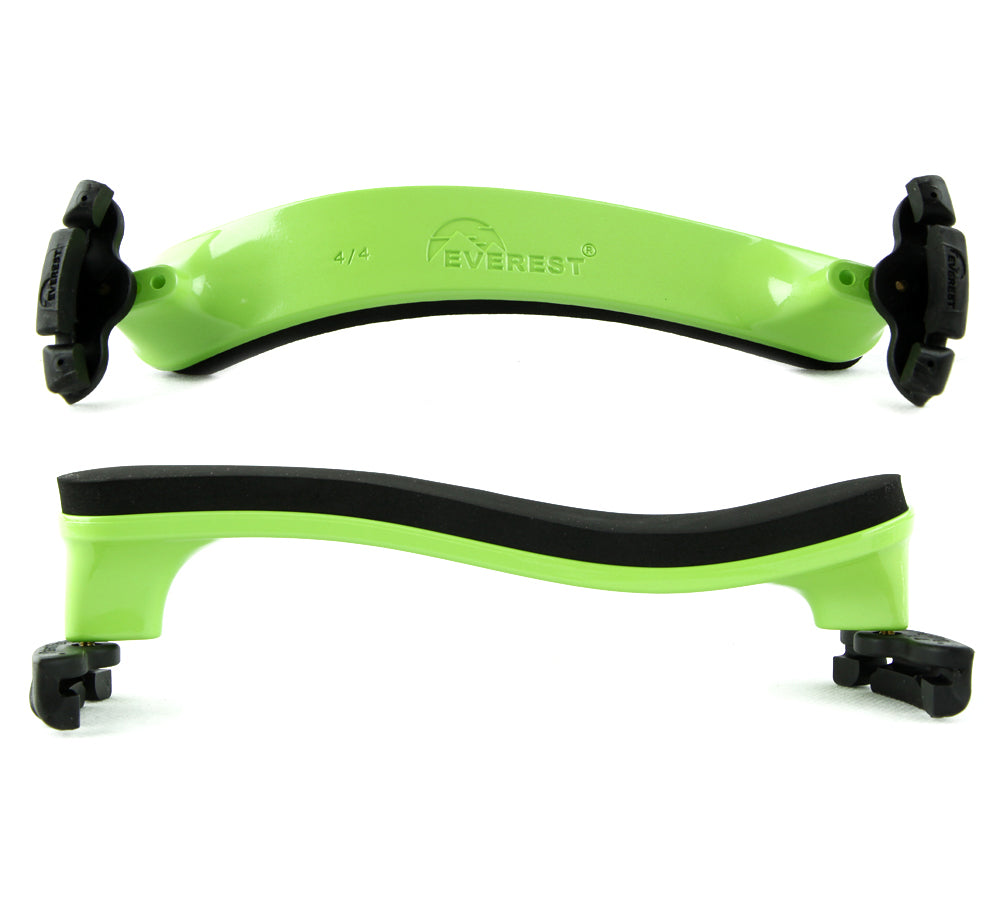 Everest Spring Collection Violin Shoulder Rest Neon Green 4/4