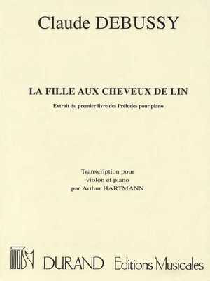 La Fille Aux Cheveux De Lin Vl-Piano (Roques ) - Claude Debussy - Violin Durand Editions Musicales