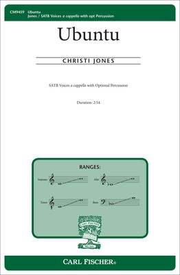 Ubuntu - Christi Jones - SATB Carl Fischer Octavo