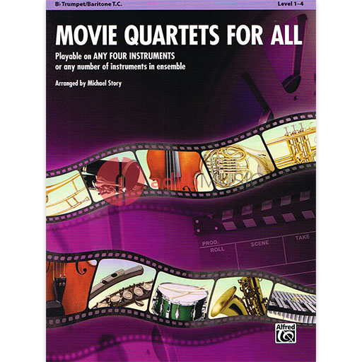 Movie Quartets for All Trumpet - Various