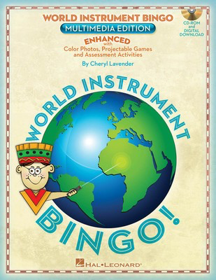 World Instrument Bingo: Digital Edition - Enhanced with Color Photos, Projectable Games & Assessments - Cheryl Lavender - Hal Leonard CD-ROM