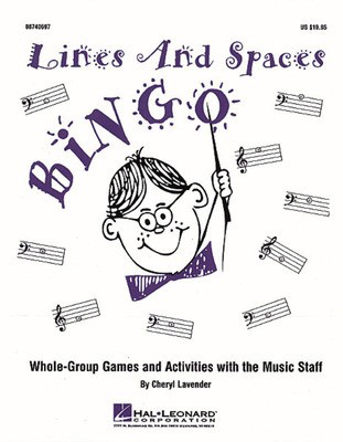 Lines and Spaces Bingo - Cheryl Lavender - Hal Leonard Softcover