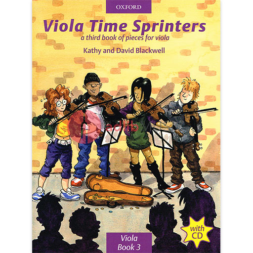 Viola Time Sprinters - Viola/CD by Blackwell Oxford 9780193360815