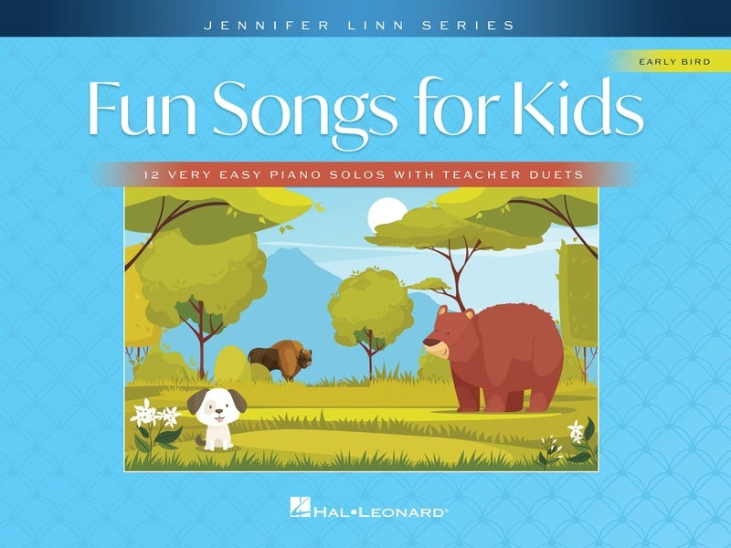 Fun Songs for Kids - Easy Piano/Teacher Duets arranged by Linn Hal Leonard 366366