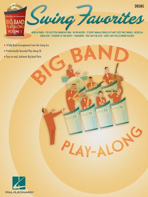 Swing Favorites - Drums - Big Band Play-Along Volume 1 - Various - Drums Hal Leonard Drum Notation /CD