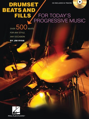 Drumset Beats and Fills - For Today's Progressive Music - Drums Jim Ryan Hal Leonard /CD