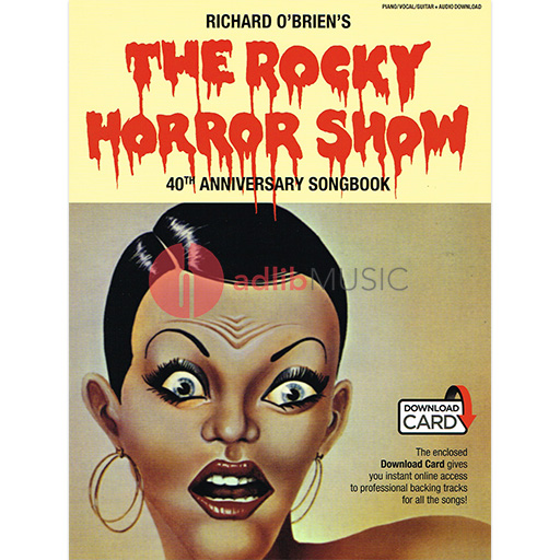 Rocky Horror Show 40th Anniversary - Piano/Vocal/Guitar/Audio Access Online PVG Music Sales AM1006797