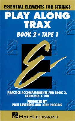 Essential Elements for Strings Play-Along Trax - Book 2, Cassette 1 - Double Bass|Viola|Cello|Violin Hal Leonard Cassette