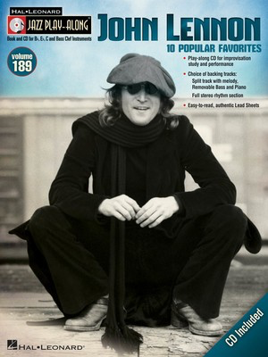 John Lennon - Jazz Play-Along Volume 189 - All Instruments Hal Leonard /CD