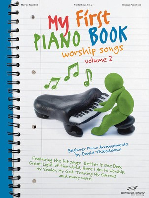 My First Piano Book - Volume 2: Worship Songs - Worship Songs - Piano|Vocal David Thibodeaux Brentwood-Benson Beginning Piano with Lyrics