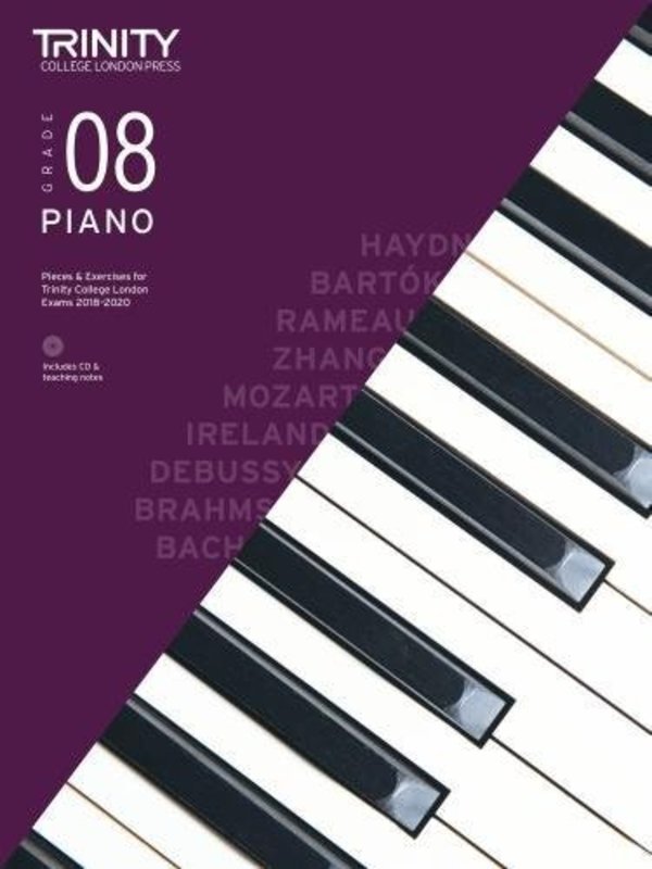 Trinity Piano Exam Pieces 2018-20 Grade 8 Book/CD - Trinity