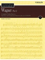 Wagner: Part 2 - Volume 12 - The Orchestra Musician's CD-ROM Library - Violin I & II - Richard Wagner - Violin Hal Leonard CD-ROM