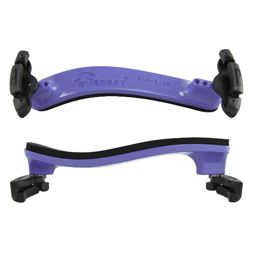 Everest Spring Collection Violin Shoulder Rest Purple 1/4-1/10