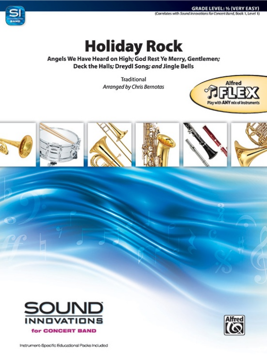 Holiday Rock Flex Ensemble Gr 0.5 - Traditional Bernotas Chris Alfred 49115