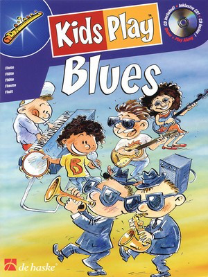 Kids Play Blues - Flute - Flute Klaas de Jong De Haske Publications /CD