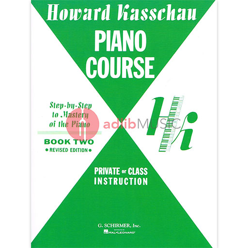 Howard Kasschau Piano Course Book 2 - Piano Technique Schirmer 50329520