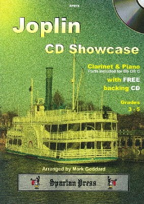 Joplin CD Showcase - Scott Joplin - Clarinet Mark Goddard Spartan Press /CD