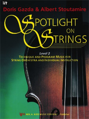 Spotlight On Strings Bk 2 Vln - KJOS