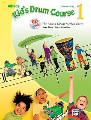 Alfred's Kid's Drum Course 1 - Drums/CD by Black/Houghton Alfred 23182