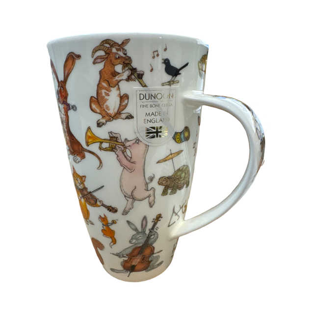 Dunoon Fine Bone China Mug Crash, Bang, Wallop!