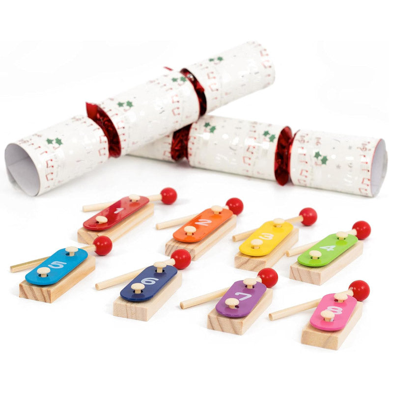 Robin Reed Christmas Crackers Music Concerto Each Cracker has a Chime Bar