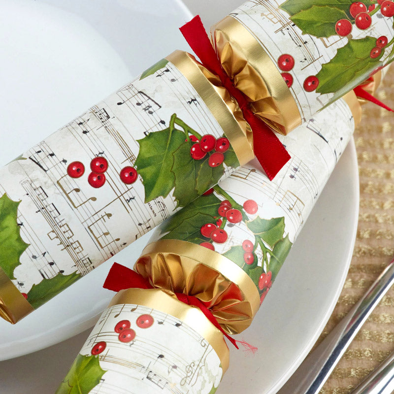 Robin Reed Christmas Crackers Music Concerto Holly Each Cracker has a Whistle