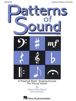 Patterns of Sound - Vol. II - Teacher's Edition - Emily Crocker|Joyce Eilers - Hal Leonard Teacher Edition