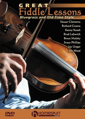 Great Fiddle Lessons - Bluegrass and Old-Time Styles - Fiddle|Violin Homespun DVD