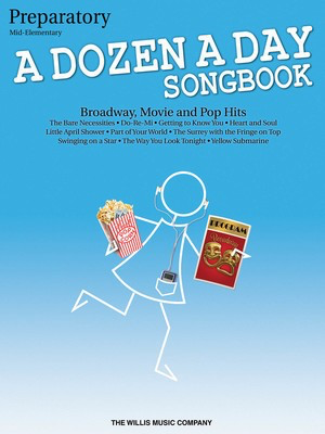 A Dozen a Day Songbook:Preparatory Book: Mid-Elementary - Piano by Miller Willis 416859