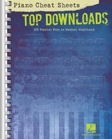 Piano Cheat Sheets: Top Downloads - 100 Popular Hits in Musical Shorthand - Piano Hal Leonard Spiral Bound