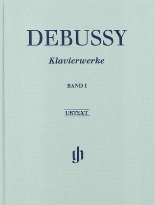 Piano Works Volume 1 Urtext Cloth - Claude Debussy - Piano G. Henle Verlag Piano Solo Hardcover