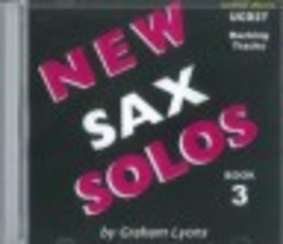 New Alto/Ten Sax Solos Book 3 Accompaniment CD - Graham Lyons - Alto Saxophone|Baritone Saxophone Useful Music /CD