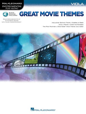 Great Movie Themes for Viola - Instrumental Play-Along - Various - Viola Hal Leonard