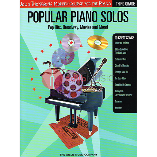 John Thompson's Popular Piano Solos Grade 3 - Piano Only Willis 416693