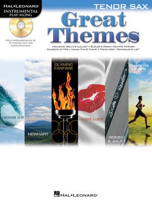 Great Themes - Instrumental Play-Along for Tenor Sax - Various - Tenor Saxophone Hal Leonard /CD